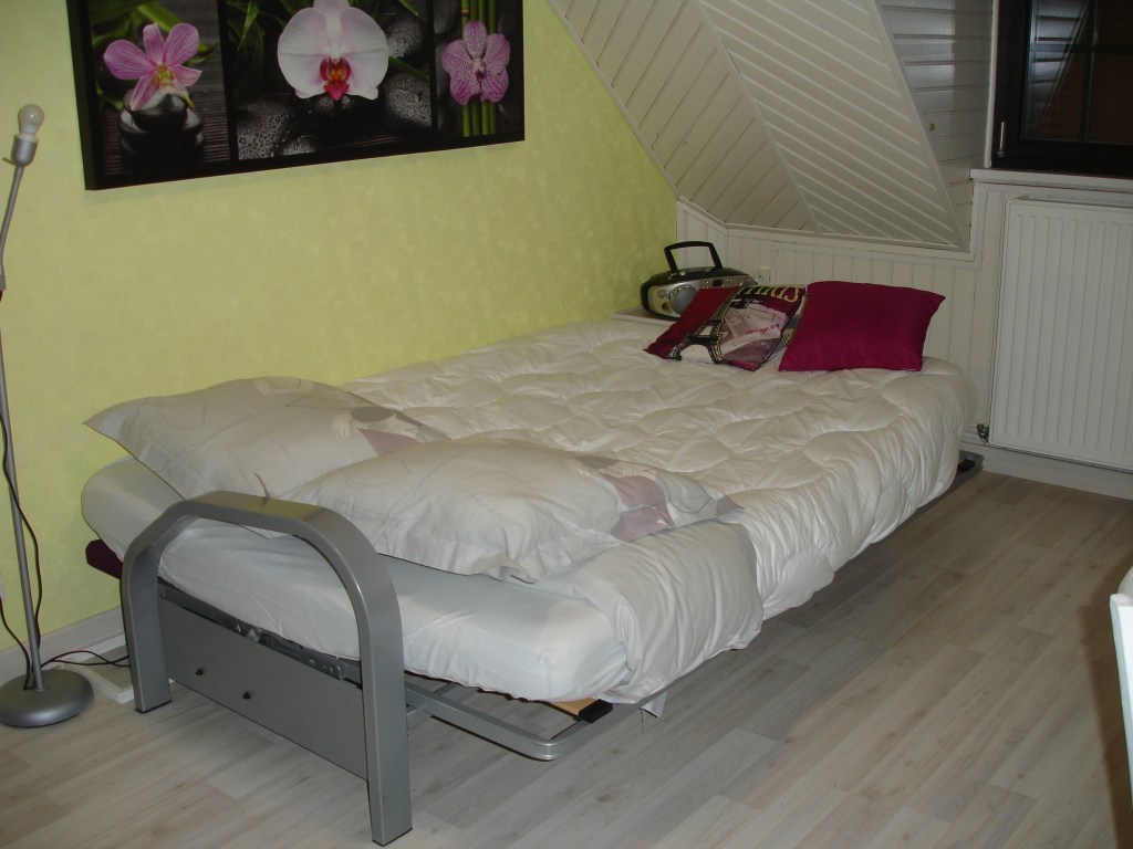 Canapé-lit double suite familiale 4 personnes